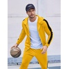 image:imageCOOFANDY Tracksuit Mens with Zipper Pockets Full Zip Hoodie Sweatsuit 2 Pieces Running Jogging Sports Casual Sweat SuitsYellow