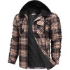 Orange Navy Plaid