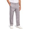 image:imageCOOFANDY Mens Casual Chinos Pants Classic Relaxed Fit Khaki Pants Wrinkle Free Stretch Dress PantsLight Grey