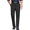 image:imageCOOFANDY Mens Classic Casual Dress Pants Expandable Waist Suit Pant Slim Fit Flat Front SlacksBlack