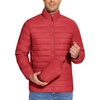 image:imageCOOFANDY Mens Puffer Jacket Packable Lightweight Jackets Winter Coat Windproof Zipper Down JacketDark Red