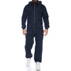 image:imageCOOFANDY Sweatsuits for Men 2 Piece tracksuit Sets Full Zip Hoodie Sweatpants for Men Casual Sports Jogging Suits S4XLNavy Blue