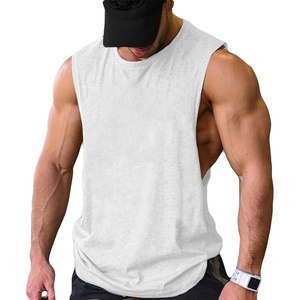 image:imageCOOFANDY Men Workout Tank Top 2 Pack Gym Bodybuilding Sleeveless Muscle T ShirtsWhite1pcs