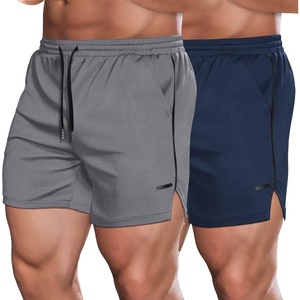 image:imageCOOFANDY Mens 2 Pack Gym Workout Shorts Quick Dry Athletic Shorts 5 Inch Lightweight Sports Running Shorts with PocketsDark GrayNavy Blue