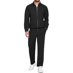 image:imageCOOFANDY Mens 2 Piece Tracksuit Casual Sweatsuits Full Zip Track Suits Jogging Athletic Suit SetsBlack