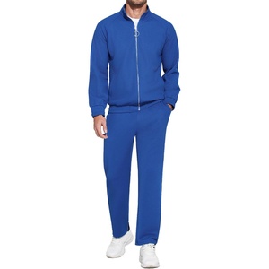 image:imageCOOFANDY Mens 2 Piece Tracksuit Casual Sweatsuits Full Zip Track Suits Jogging Athletic Suit SetsSapphire Blue