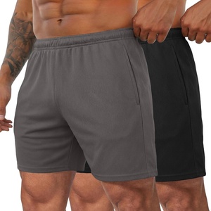 image:imageCOOFANDY Mens 3 Pack Workout Gym Shorts Mesh Athletic Shorts Lightweight Bodybuilding Training Short Pants with PocketsBlackDark Grey