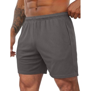 image:imageCOOFANDY Mens 3 Pack Workout Gym Shorts Mesh Athletic Shorts Lightweight Bodybuilding Training Short Pants with PocketsDark Grey