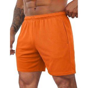 image:imageCOOFANDY Mens 3 Pack Workout Gym Shorts Mesh Athletic Shorts Lightweight Bodybuilding Training Short Pants with PocketsOrange