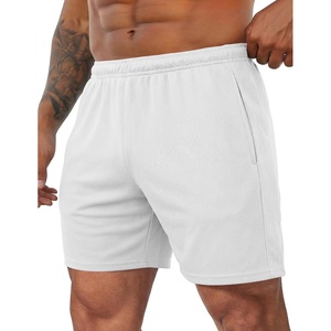 image:imageCOOFANDY Mens 3 Pack Workout Gym Shorts Mesh Athletic Shorts Lightweight Bodybuilding Training Short Pants with PocketsWhite