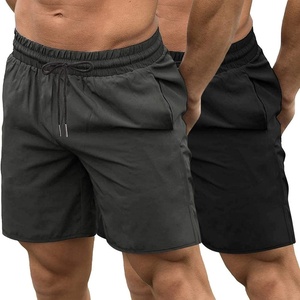 image:imageCOOFANDY Mens Athletic Shorts 7 Inch Quick Dry Stretch Lightweight Gym Workout Shorts with PocketsBlackDark Grey