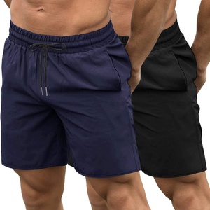 image:imageCOOFANDY Mens Athletic Shorts 7 Inch Quick Dry Stretch Lightweight Gym Workout Shorts with PocketsBlackNavy Blue
