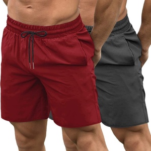 image:imageCOOFANDY Mens Athletic Shorts 7 Inch Quick Dry Stretch Lightweight Gym Workout Shorts with PocketsDark GreyWine Red