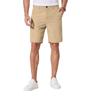 image:imageCOOFANDY Mens Casual Shorts 9 Inch Flat Front Lightweight Summer Beach Vacation Shorts with 4 PocketsKhaki