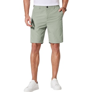 image:imageCOOFANDY Mens Casual Shorts 9 Inch Flat Front Lightweight Summer Beach Vacation Shorts with 4 PocketsLight Green