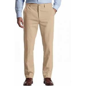 image:imageCOOFANDY Mens Classic Dress Pants Expandable Waist Suit Pants Breathable Business Casual SlacksKhaki