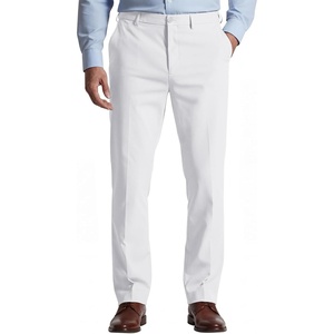 image:imageCOOFANDY Mens Classic Dress Pants Expandable Waist Suit Pants Breathable Business Casual SlacksWhite