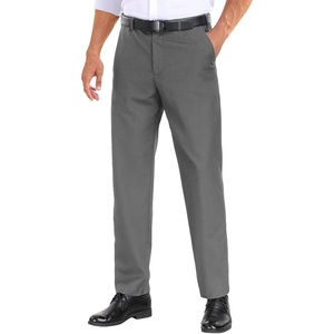 image:imageCOOFANDY Mens Dress Pants Expandable Waist Wrinkle Free Suit Pants Flat Front Casual Dress SlacksDark Grey