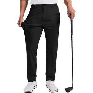image:imageCOOFANDY Mens Golf Pants 303234 Stretch Work Dress Pants Lightweight Quick Dry Comfy Trousers with 4 PocketsBlack