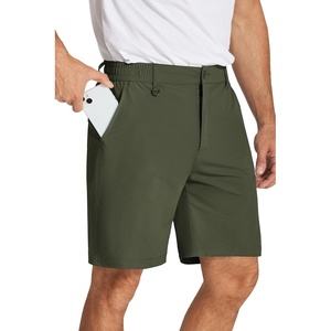 image:imageCOOFANDY Mens Golf Shorts 8 Inch Lightweight Quick Dry Casual Dress Shorts Hiking Travel Shorts with PocketsArmy Green