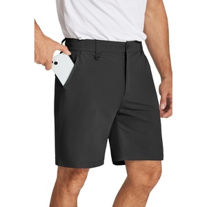 image:imageCOOFANDY Mens Golf Shorts 8 Inch Lightweight Quick Dry Casual Dress Shorts Hiking Travel Shorts with PocketsBlack