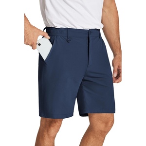 image:imageCOOFANDY Mens Golf Shorts 8 Inch Lightweight Quick Dry Casual Dress Shorts Hiking Travel Shorts with PocketsNavy Blue