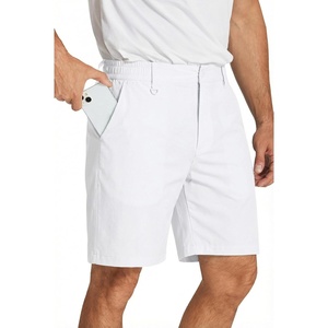 image:imageCOOFANDY Mens Golf Shorts 8 Inch Lightweight Quick Dry Casual Dress Shorts Hiking Travel Shorts with PocketsWhite