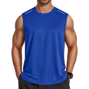 image:imageCOOFANDY Mens Sleeveless Shirt Quick Dry Workout Tank Top Gym Muscle T Shirts Sport Athletic Tanks Moisture WickingBlue