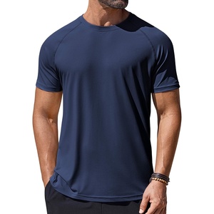 image:imageCOOFANDY Mens Swim Shirt UPF 50 Rash Guard Beach Tshirt Workout Quick Dry T Shirts for Running Surfing and HikingMightnight Blue