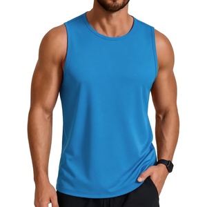 image:imageCOOFANDY Mens Workout Gym Tank Tops Quick Dry Muscle Sleeveless Shirts UPF 50 Running Summer Beach Athletic Swim ShirtRoyal Blue