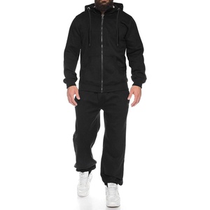 image:imageCOOFANDY Sweatsuits for Men 2 Piece tracksuit Sets Full Zip Hoodie Sweatpants for Men Casual Sports Jogging Suits S4XLBlack