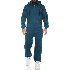 image:imageCOOFANDY Sweatsuits for Men 2 Piece tracksuit Sets Full Zip Hoodie Sweatpants for Men Casual Sports Jogging Suits S4XLDenim Blue
