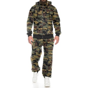 image:imageCOOFANDY Sweatsuits for Men 2 Piece tracksuit Sets Full Zip Hoodie Sweatpants for Men Casual Sports Jogging Suits S4XLGreen Camo