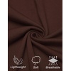 image:imageCOOFANDY Long Sleeve Polo Shirts for Men Knit Polo Sweater Lightweight Ribbed Pullover SweaterBrown