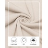 image:imageCOOFANDY Long Sleeve Polo Shirts for Men Knit Polo Sweater Lightweight Ribbed Pullover SweaterIvory