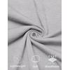 image:imageCOOFANDY Long Sleeve Polo Shirts for Men Knit Polo Sweater Lightweight Ribbed Pullover SweaterLight Gray