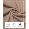 image:imageCOOFANDY Long Sleeve Polo Shirts for Men Knit Polo Sweater Lightweight Ribbed Pullover SweaterLight Khaki