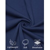 image:imageCOOFANDY Long Sleeve Polo Shirts for Men Knit Polo Sweater Lightweight Ribbed Pullover SweaterNavy Blue