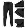 image:imageCOOFANDY Men Casual Joggers Pants Cotton Cargo Elastic Waist Chino Pants Twill Hiking Outdoor SweatpantsBlack