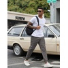 image:imageCOOFANDY Men Casual Joggers Pants Cotton Cargo Elastic Waist Chino Pants Twill Hiking Outdoor SweatpantsDark Grey