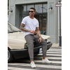 image:imageCOOFANDY Men Casual Joggers Pants Cotton Cargo Elastic Waist Chino Pants Twill Hiking Outdoor SweatpantsDark Grey