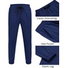 image:imageCOOFANDY Men Casual Joggers Pants Cotton Cargo Elastic Waist Chino Pants Twill Hiking Outdoor SweatpantsNavy Blue