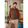 image:imageCOOFANDY Men Casual Knit Sweater Quarter Button Henley Long Sleeve Slim Fit Twisted Pullover SweaterDark Gray