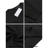 image:imageCOOFANDY Men Casual V Neck Sweater Ribbed Knit Slim Fit Long Sleeve Pullover TopBlack