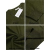 image:imageCOOFANDY Men Casual V Neck Sweater Ribbed Knit Slim Fit Long Sleeve Pullover TopPat19