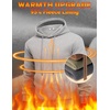 image:imageCOOFANDY Men Cotton Fleece Hooded Sweatshirt Casual Long Sleeve Hoodies Pullover Fashion Drawstring Hoodie with Kanga PocketLight Gray