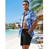 image:imageCOOFANDY Mens 7 Swim Trunks with Compression Liner Quick Dry 2 in 1 Bathing Suit Beach Swimwear Board Shorts with PocketsAblack