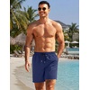 image:imageCOOFANDY Mens 7 Swim Trunks with Compression Liner Quick Dry 2 in 1 Bathing Suit Beach Swimwear Board Shorts with PocketsNavy Blue
