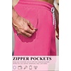 image:imageCOOFANDY Mens 7 Swim Trunks with Compression Liner Stretch Swimming Shorts with Zipper PocketsHot Pink
