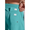 image:imageCOOFANDY Mens 7 Swim Trunks with Compression Liner Stretch Swimming Shorts with Zipper PocketsTeal